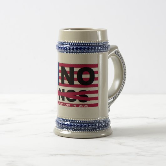 NO KINGS BIERGLAS (VorderseiteRechts)