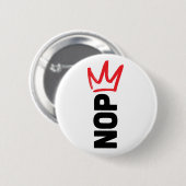 No Kings Button (Vorne & Hinten)