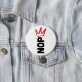 No Kings Button (Beispiel)