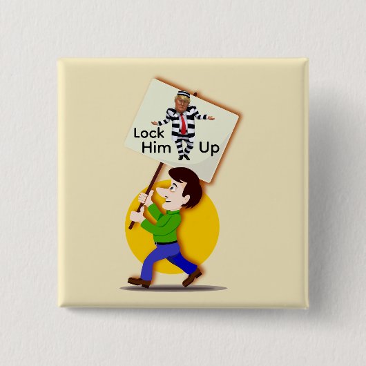 No Kings Button (Vorderseite)