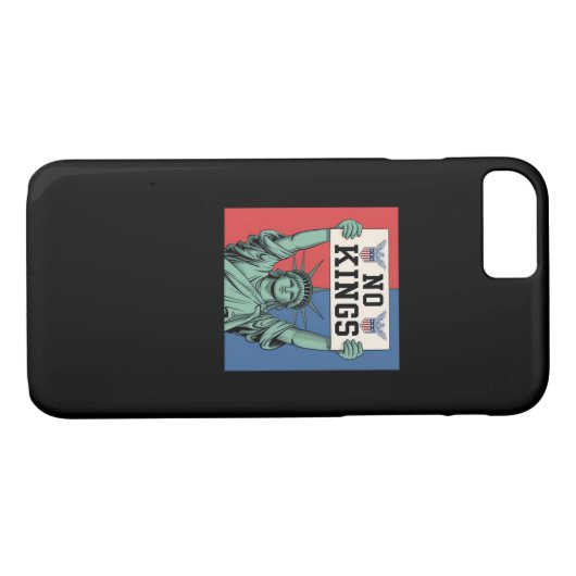 No Kings Classic Patriotic Style Case-Mate iPhone Hülle (Rückseite (Horizontal))