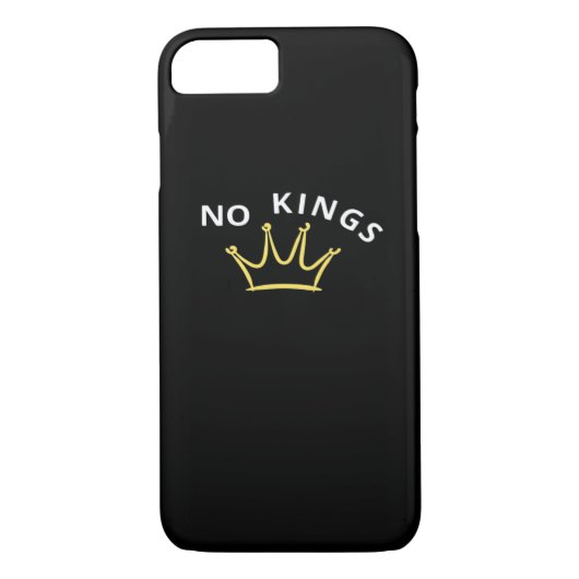 No Kings Classic Retro Cool Case-Mate iPhone Hülle (Rückseite)