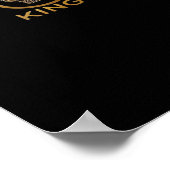 No Kings Creative Stil Poster (Ecke)