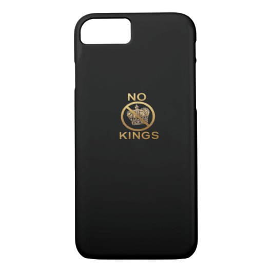 No Kings Creative Style Case-Mate iPhone Hülle (Rückseite)