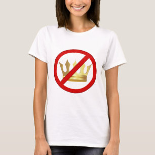 No Kings Damen Grafik T-Shirt