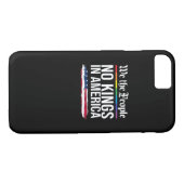 No Kings Day Classic Patriotic Style Case-Mate iPhone Hülle (Rückseite (Horizontal))