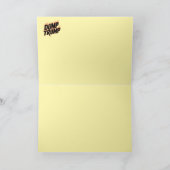 No Kings Day Pet Protest Card Karte (Innenseite)