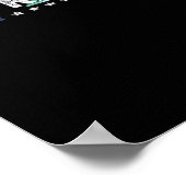 No Kings Day Retro Graphic Poster (Ecke)