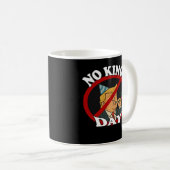 No Kings Day Vintage Classic Graphic Kaffeetasse (VorderseiteRechts)