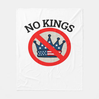 No Kings Essential Creative Style Fleecedecke