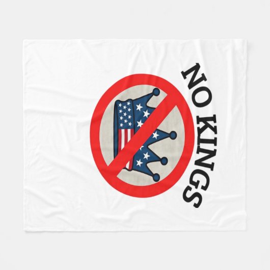 No Kings Essential Creative Style Fleecedecke (Vorderseite (Horizontal))