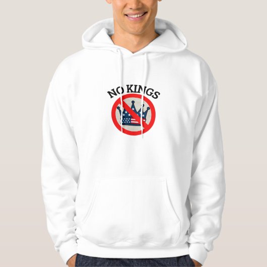 No Kings Essential Creative Style Hoodie (Vorderseite)