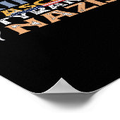 No Kings, Fascists, Tyrants, Nazis – Anti-Authorit Poster (Ecke)