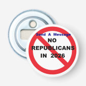 NO KINGS  FLASCHENÖFFNER (Vorderseite)