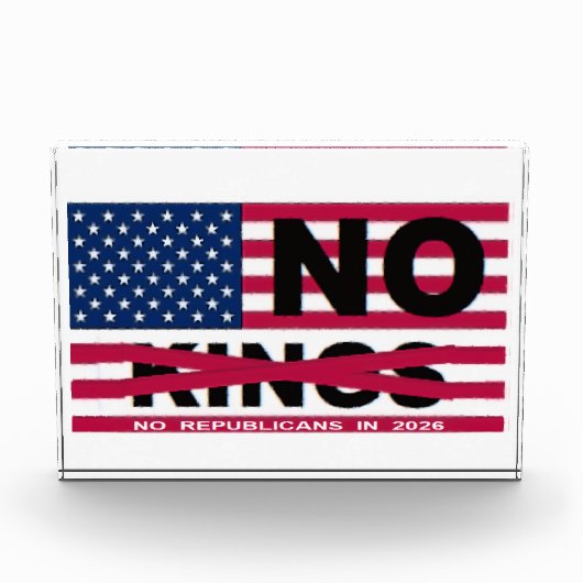 NO KINGS FOTOBLOCK (Vorderseite)