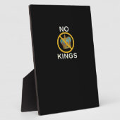 No Kings  Funny Design Fotoplatte (Seite)