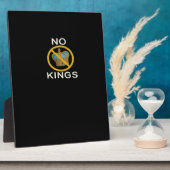 No Kings  Funny Design Fotoplatte (Seite)