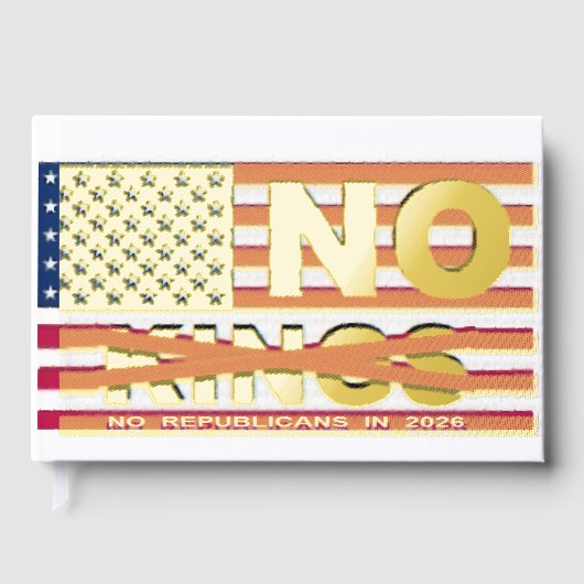 NO KINGS GÄSTEBUCH (Vorderseite)