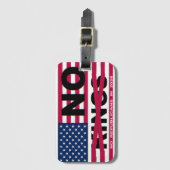 NO KINGS GEPÄCKANHÄNGER (Vorderseite Vertikal)