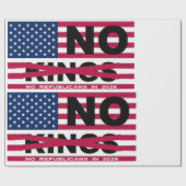 NO KINGS GESCHENKPAPIER (Flach)