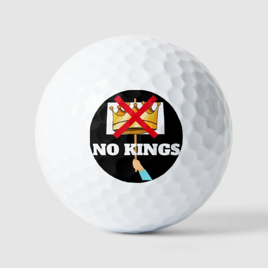 No Kings Golf Balls Golfball (Vorderseite)