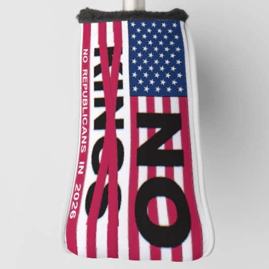 "NO kings" Golf Head Cover Headcover (Rotieren 90)