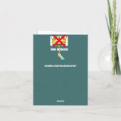 No Kings Greeting Card Karte (Rückseite)