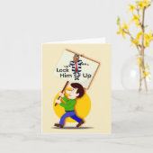 No Kings Greeting Card Karte (Gelbe Blume)