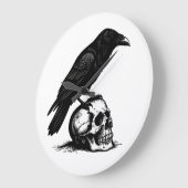 No Kings Große Wanduhr (Winkel)