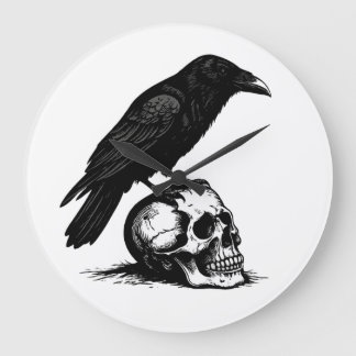 No Kings Große Wanduhr