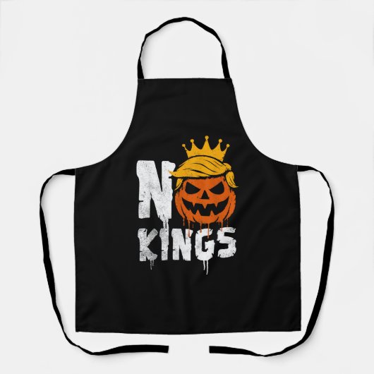 No Kings Halloween Schürze (Vorderseite)