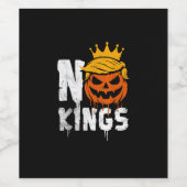 No Kings Halloween Weinetikett (Einzelnes Label)
