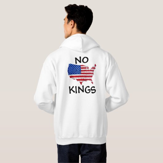 NO KINGS HOODIE (Schwarz voll)