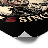 No Kings In America 1776  Poster (Ecke)