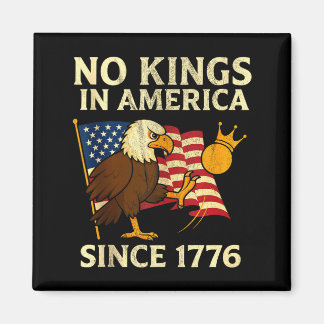 No Kings In America 1776 Tank Top Magnet