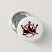 No Kings In America 2025 4. Juli Button (Vorne & Hinten)