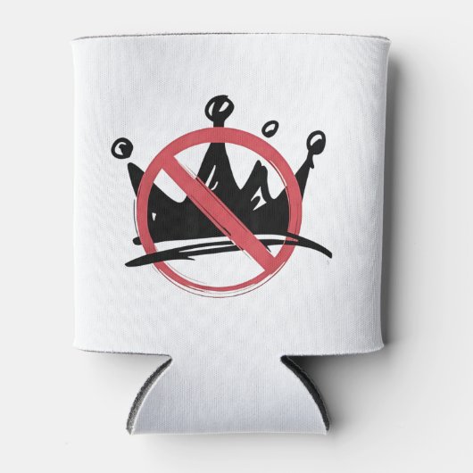 No Kings In America 2025 4. Juli Dosenkühler (Vorderseite)