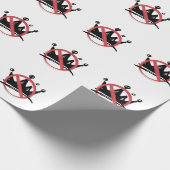 No Kings In America 2025 4. Juli Geschenkpapier (Ecke)