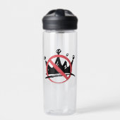 No Kings In America 2025 4. Juli Trinkflasche (Vorderseite)