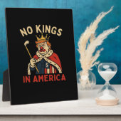 No Kings In America Anti-Donald No Kings Day Class Fotoplatte (Seite)