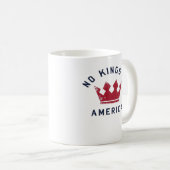 No Kings In America Anti Fascism USA Classic Kaffeetasse (VorderseiteRechts)