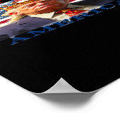 No Kings In America Anti-Trump Creative Design Poster (Ecke)