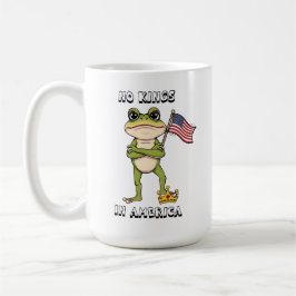 No Kings in America Anti-Trump Protest Kaffeetasse
