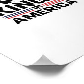 No Kings In America Baby Creative Style Poster (Ecke)