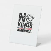 No Kings In America Baby Creative Style Sockelschild (Vorderseite)