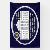 No Kings in America Banner (Vertikal)