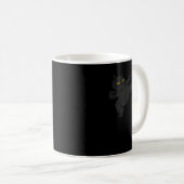 No Kings In America Black Cat Funny Litical Meme 4 Kaffeetasse (VorderseiteRechts)