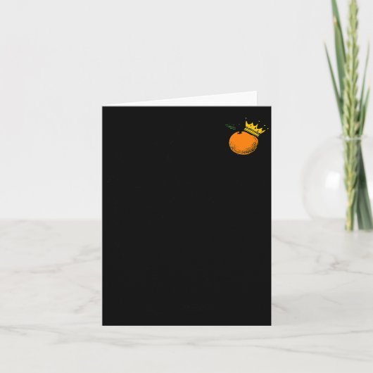 No Kings In America Black Cat Funny Litical Meme F Karte (Vorderseite)