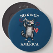 No Kings in America Button (Vorne & Hinten)