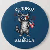 No Kings in America Button (Vorderseite)